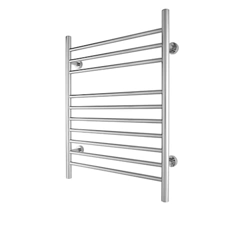 Warmlyyours Infinity Towel Warmer, Polished, Dual Connection, 10 Bars TW-F10PS-HP